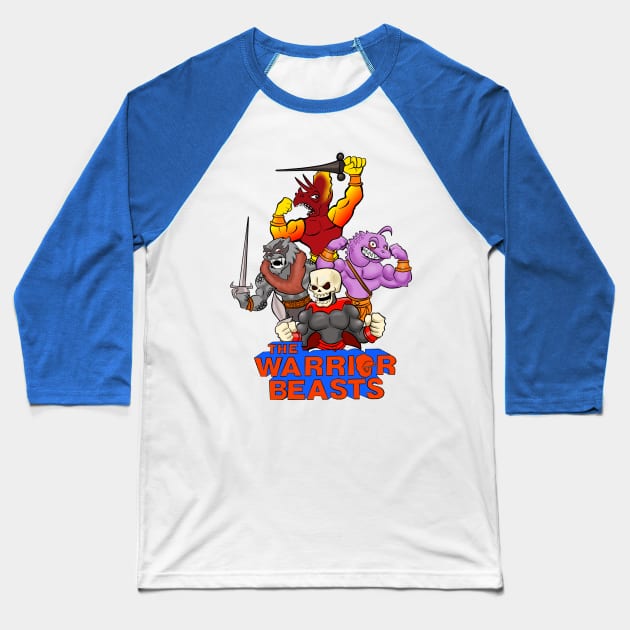 The Warrior Beasts Baseball T-Shirt by nhernandez99